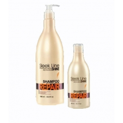 STAPIZ SZAMPON SLEEK LINE REPEIR Z JEDWABIEM 0,3L